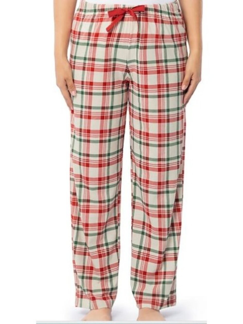 Indera Women's Tartan Plaid Lounge Pants SMALL